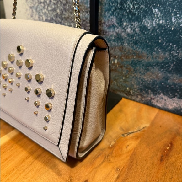 Luana Italy Embellished Crossbody Bag in Chalk Color - Picture 4 of 12